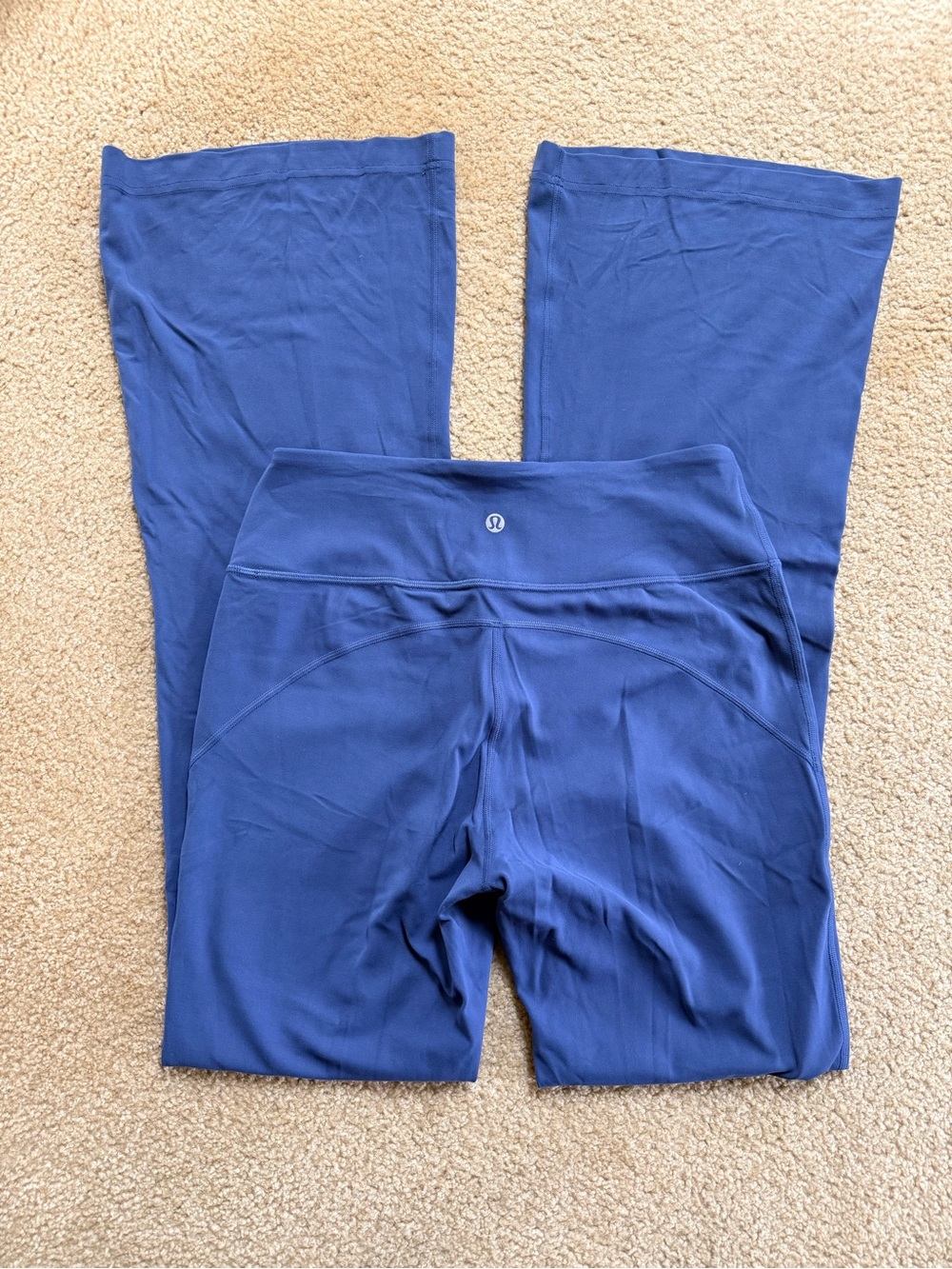 lululemon athletica Navy Blue womens NWOT Flared Leggings